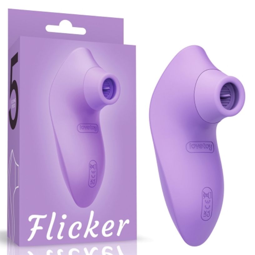 LV231201 Flicker Clit Stimulator Purple