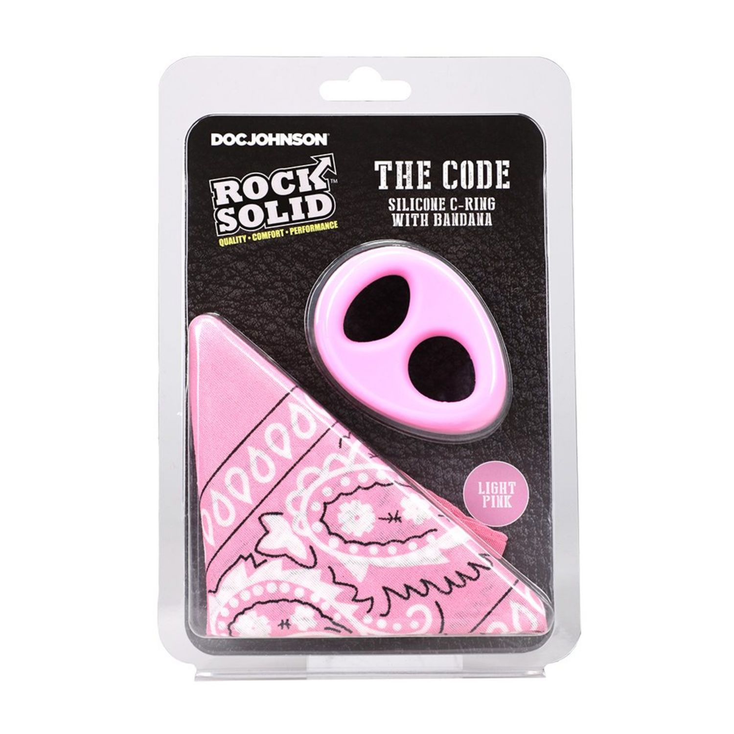D3703-08 The Code C Ring W Bandana Light Pink