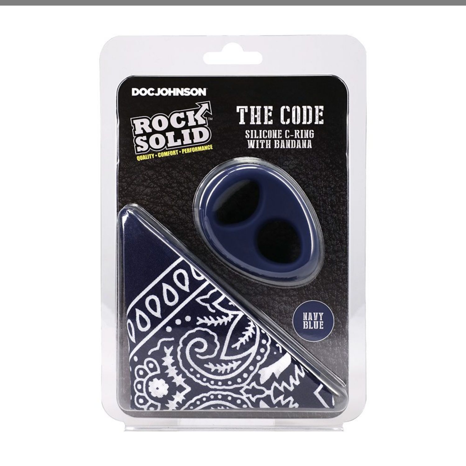 D3703-06 The Code C Ring W Bandana Navy