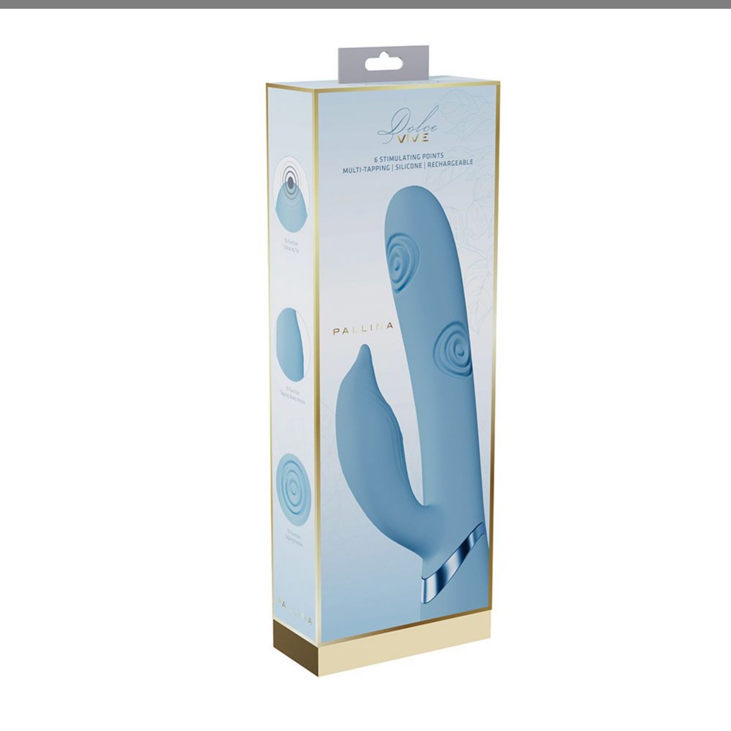 ST1740 Pallina G-Spot Bead Vibe Blue