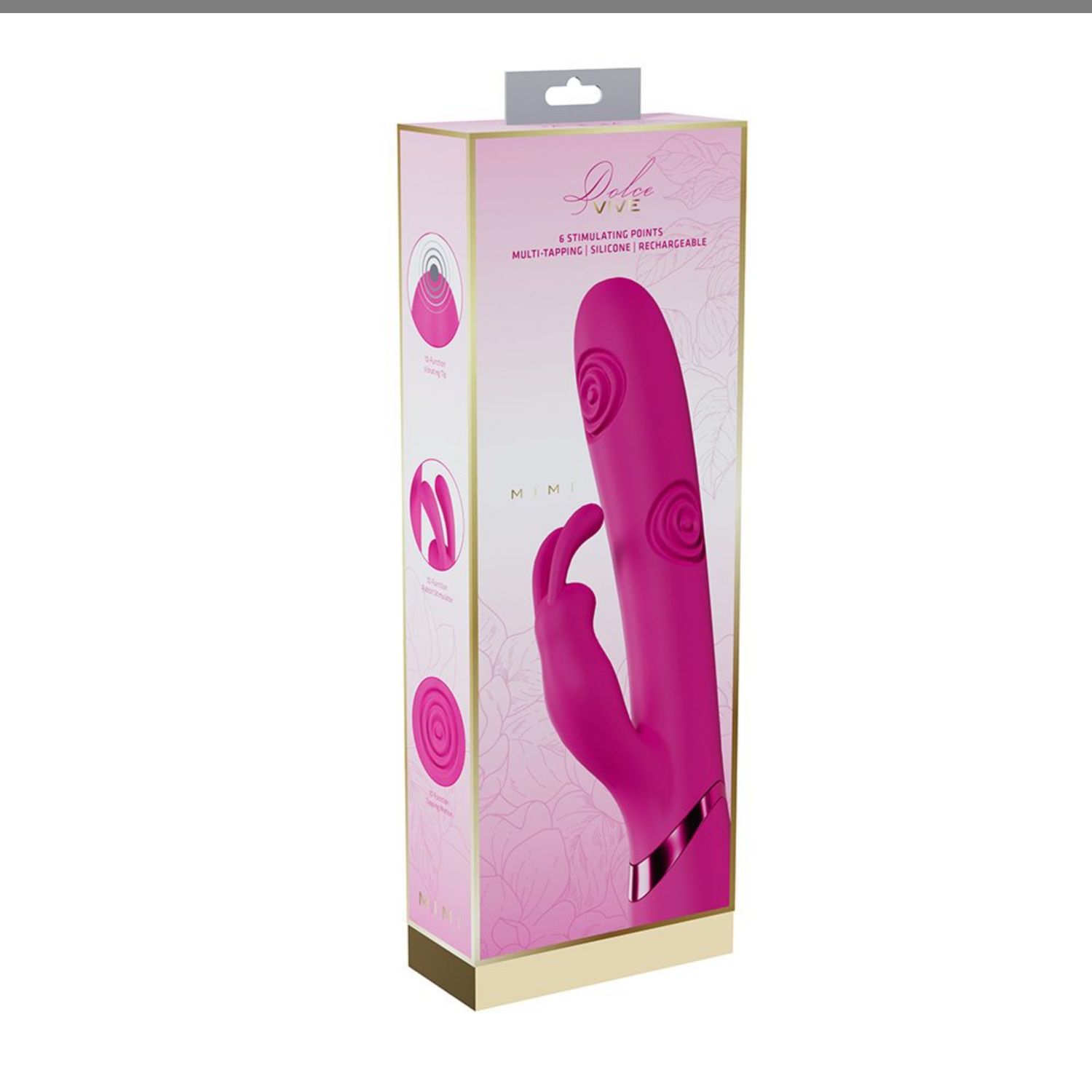 ST1722 Mimi G-Spot Tapping Vibe Pink