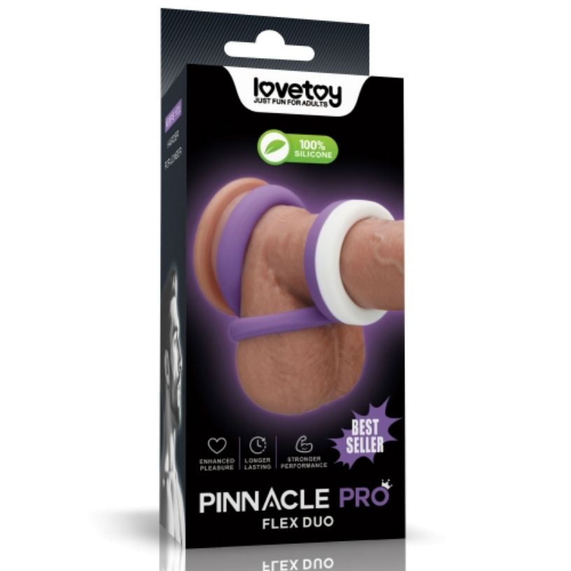 LV443041 Duo Cock Ring 2pc