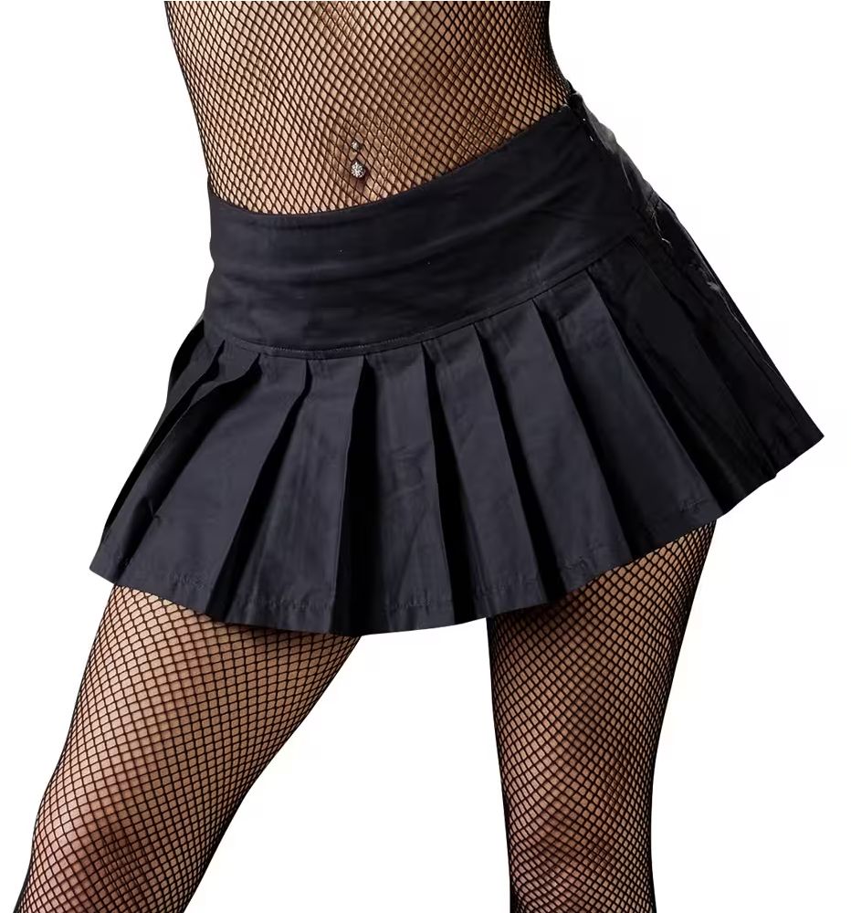2770067 Pleated Mini Skirt
