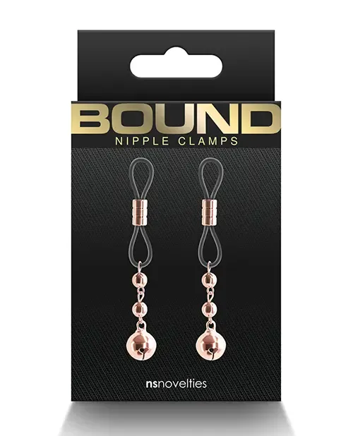 NSN-1302-61 Bound Nipple Ties Rose Gold