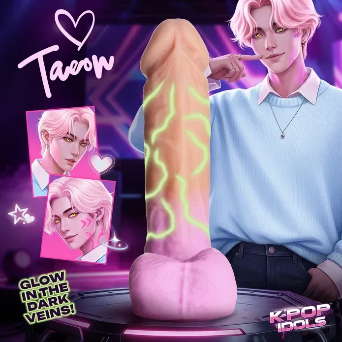XRAI009 Taeon Silicone Dildo with Balls