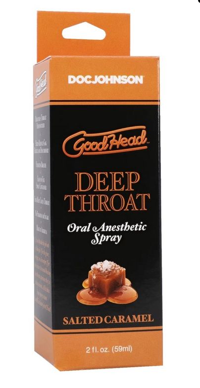 D1366-05 BX Deep Throat Spray Salted Caramel