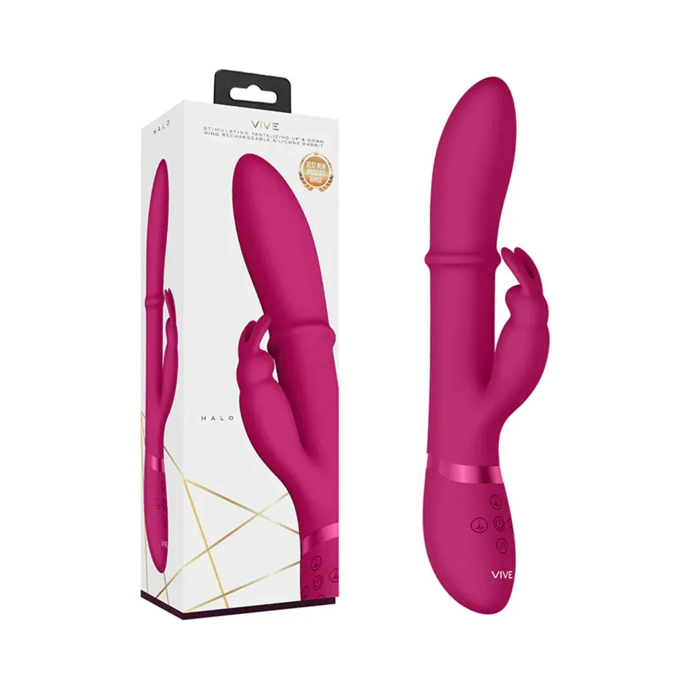 77360 Vive Halo Stimulating Ring Pink