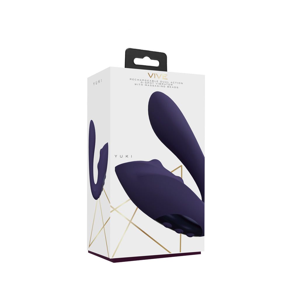 88542 VIVE YUKI Dual Motor G-Spot Vibrator Purple