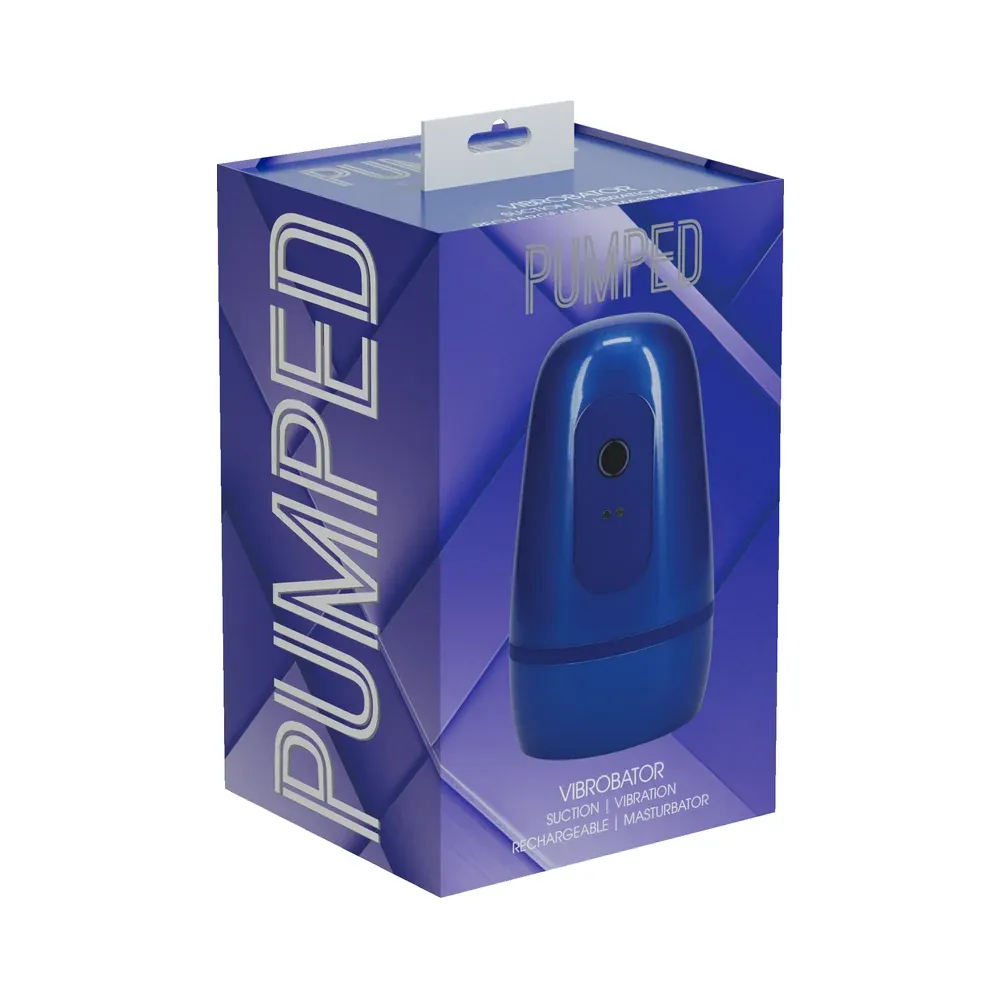 94902 Vibrobator Negative Pressure Suction Blue