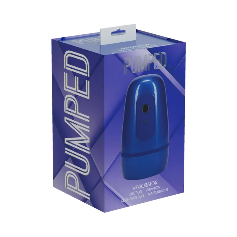 94902 Vibrobator Negative Pressure Suction Blue