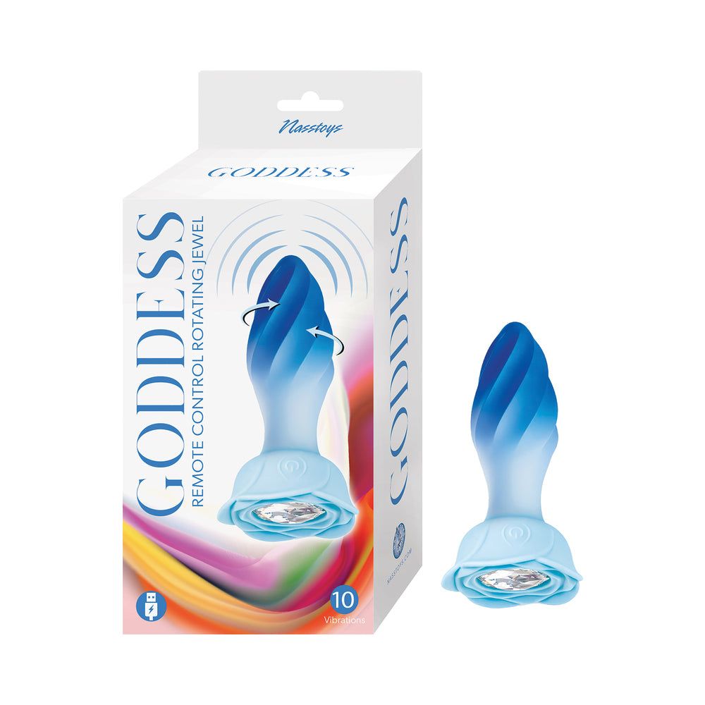 3305-1 Goddess Rotating Jewel Blue
