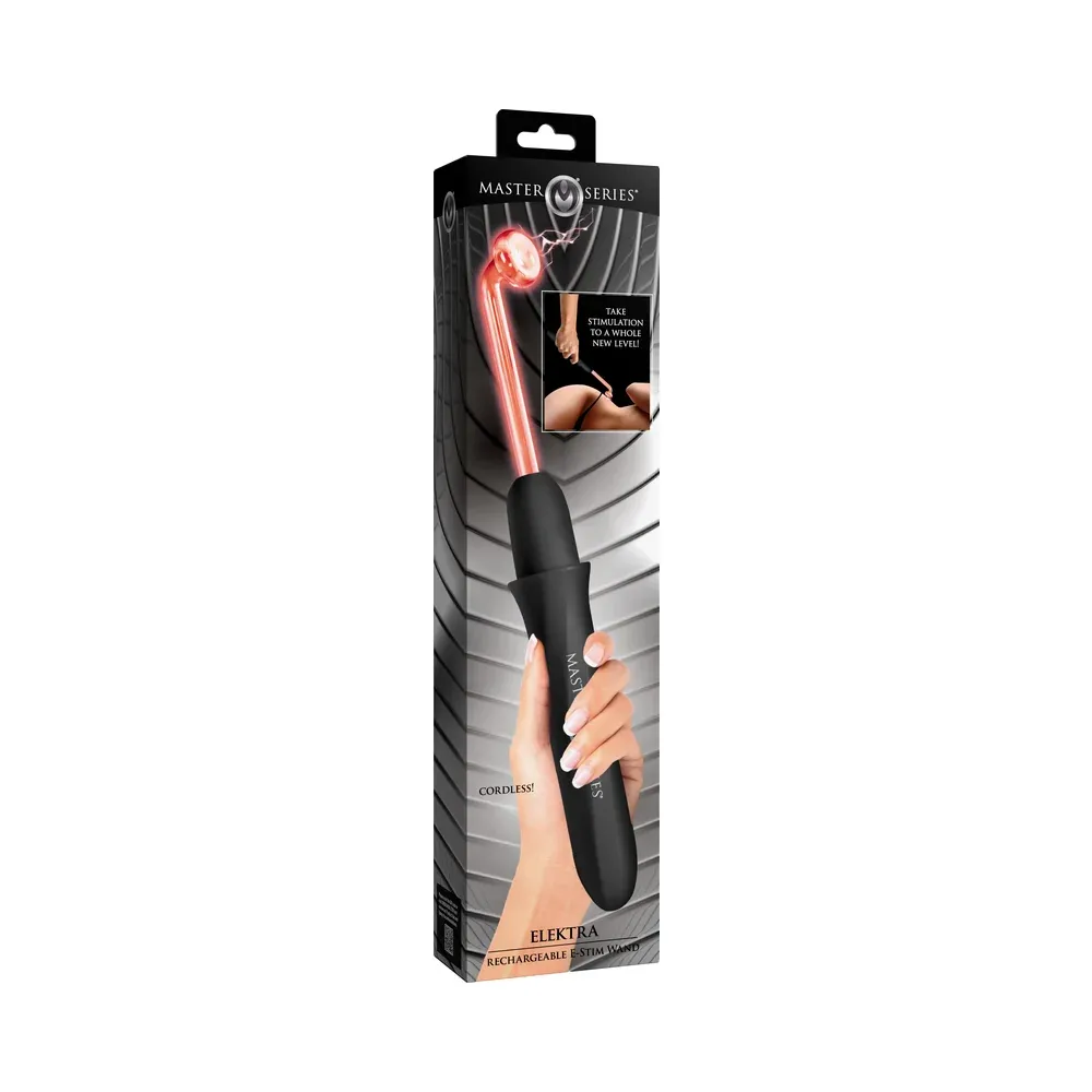 AH727 Rechargeable E-Stim Wand Black
