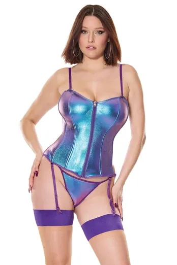 26206 Luminous Corset w/G-String