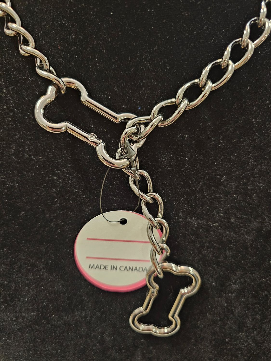 Slip Chain Silver Bone