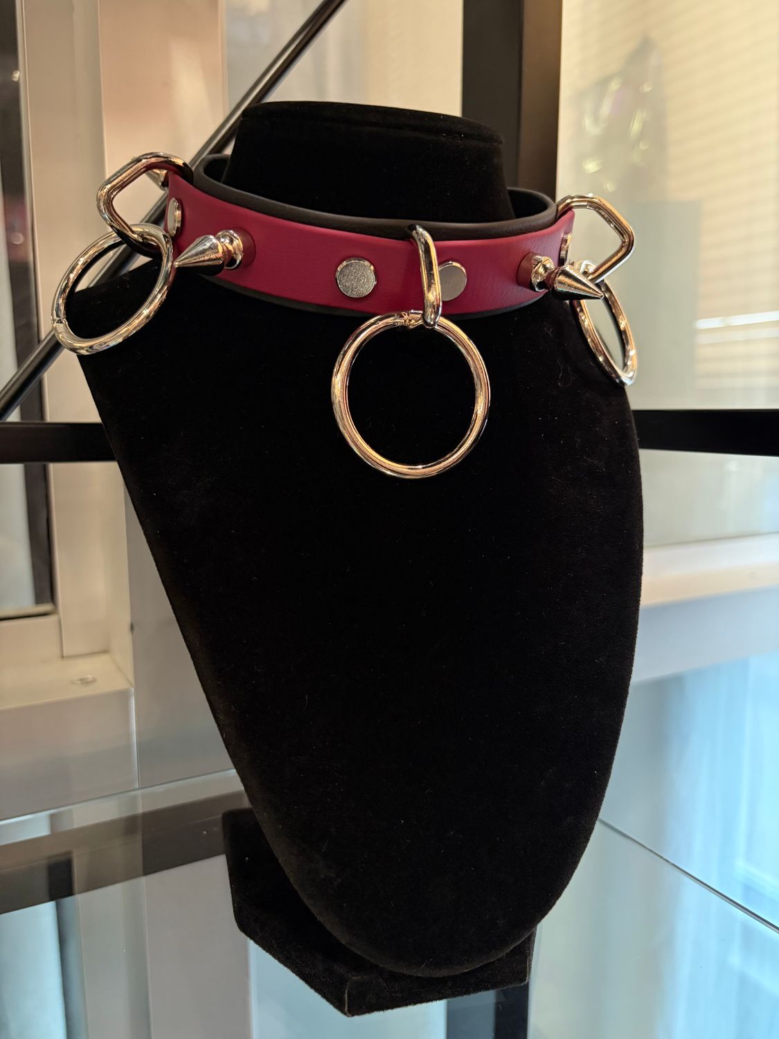 Burg/Black Pup Biothane Collar