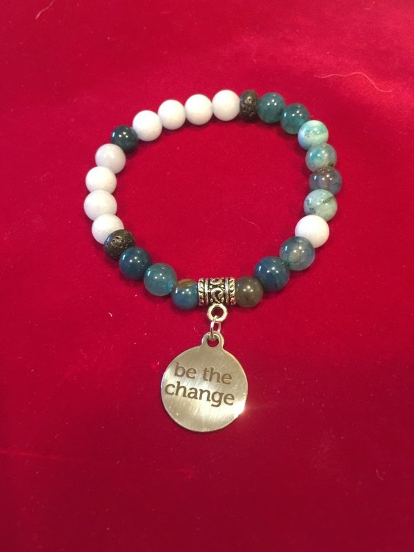 The Special Mark David " be the change" bracelet