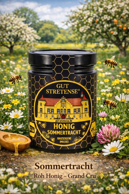 🍯ROH HONIG -Sommertracht- GRAND CRU / Gut Stretense - 130 Gramm