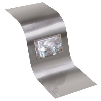 1-1/2&quot;R Curb/Gutter Stainless Steel Curb &amp; Gutter Walking Tool