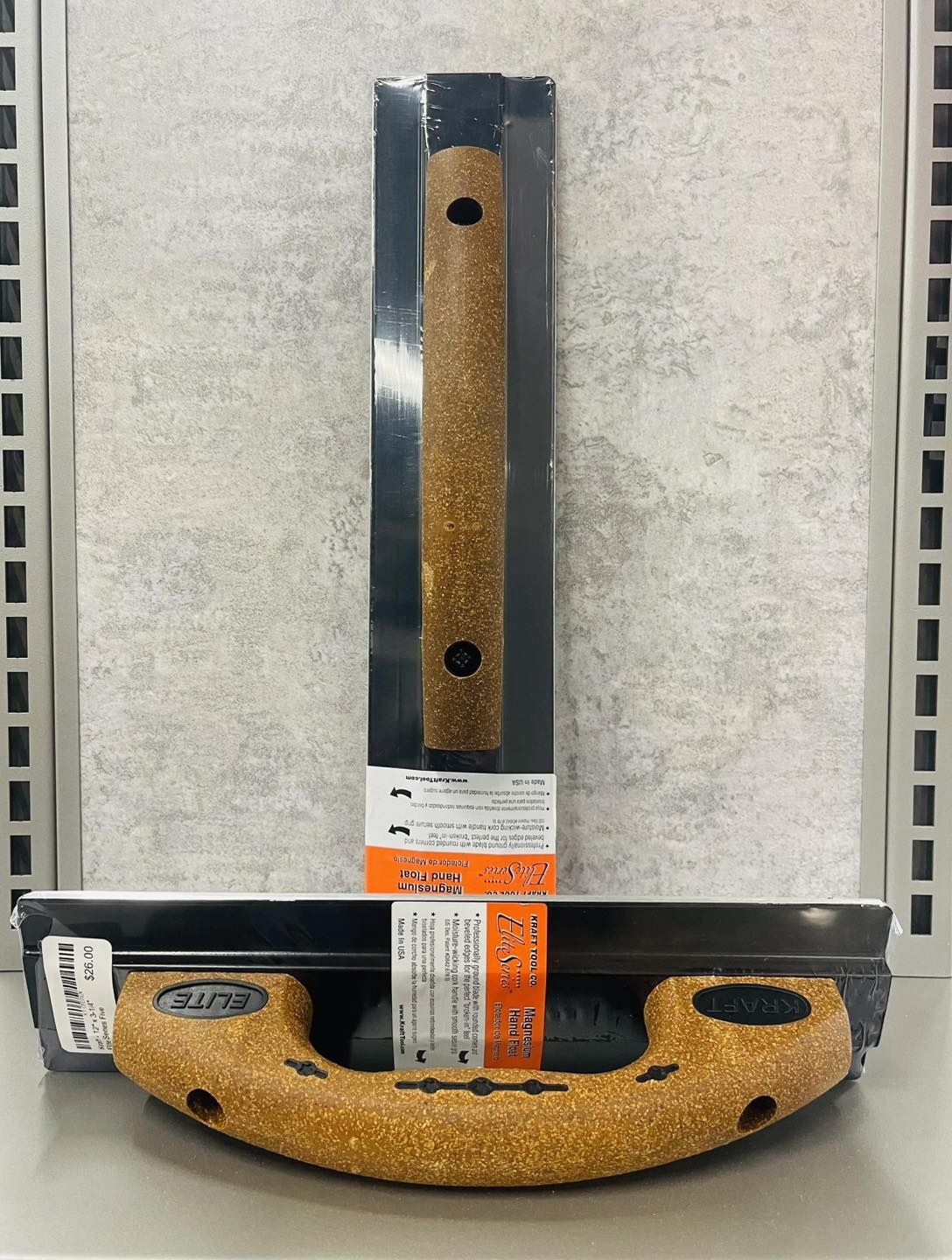 12&quot; x 3-1/4&quot; Elite Series Five Star Square End Magnesium Float with Cork Handle