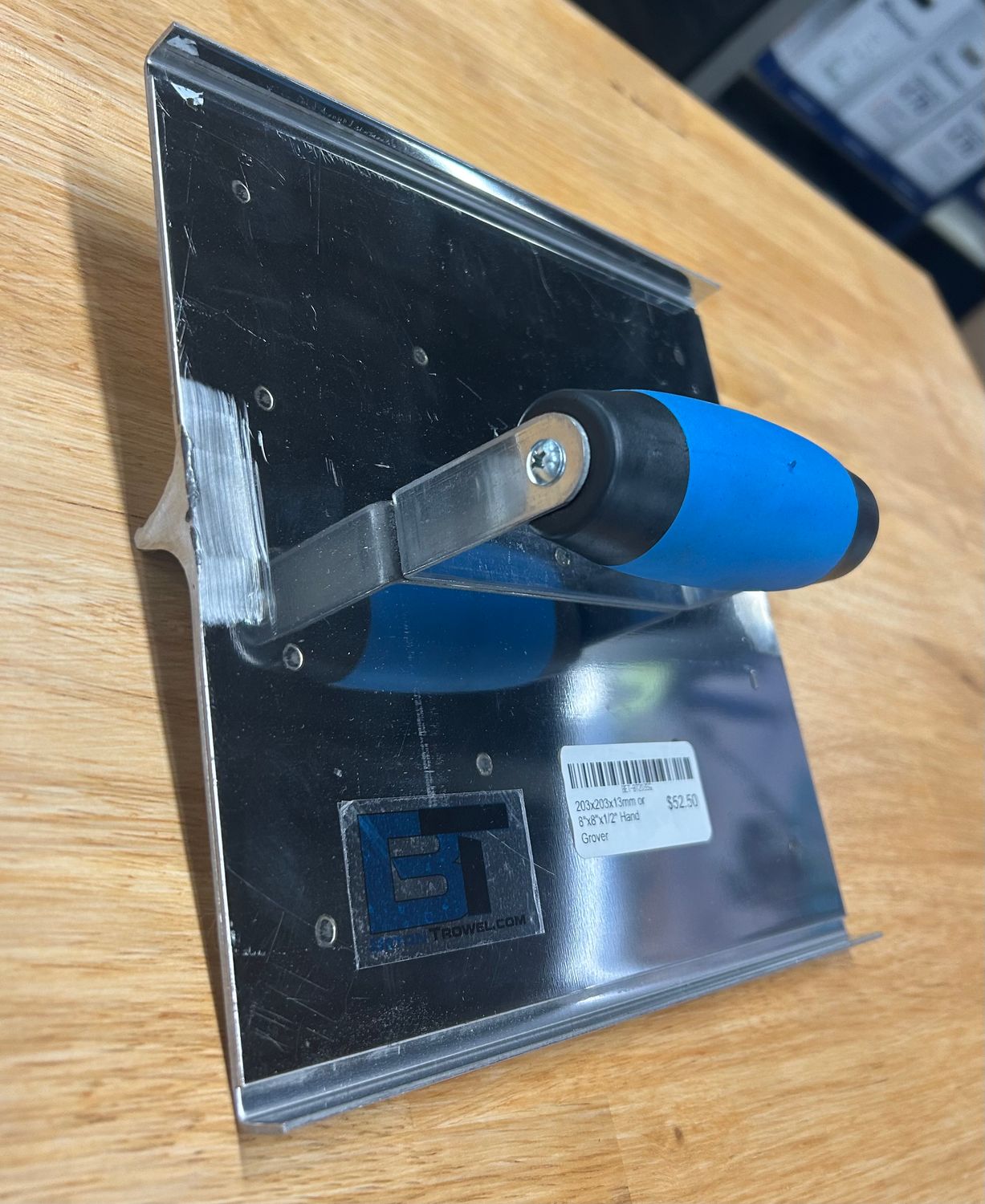 203x203x13mm or 8&quot;x8&quot;x1/2&quot; Hand Grover