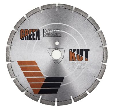 6.5&quot; Orange Zenesis Green Kut Early Entry Dry Blade