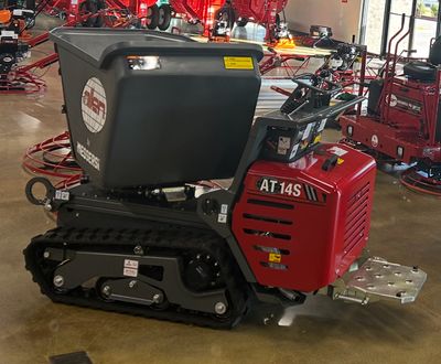 AT14PBESD Track Buggy with Swivel Bucket and 20 HP Motor