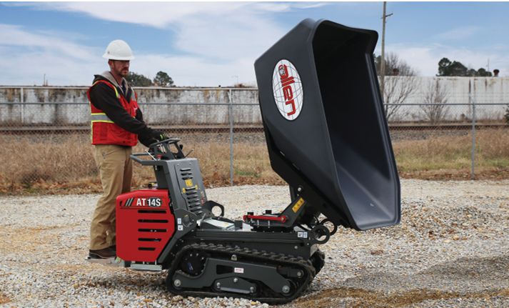 Allen Track Buggy w/Swivel Bucket w/20HP Engine Model#AT14PBESD