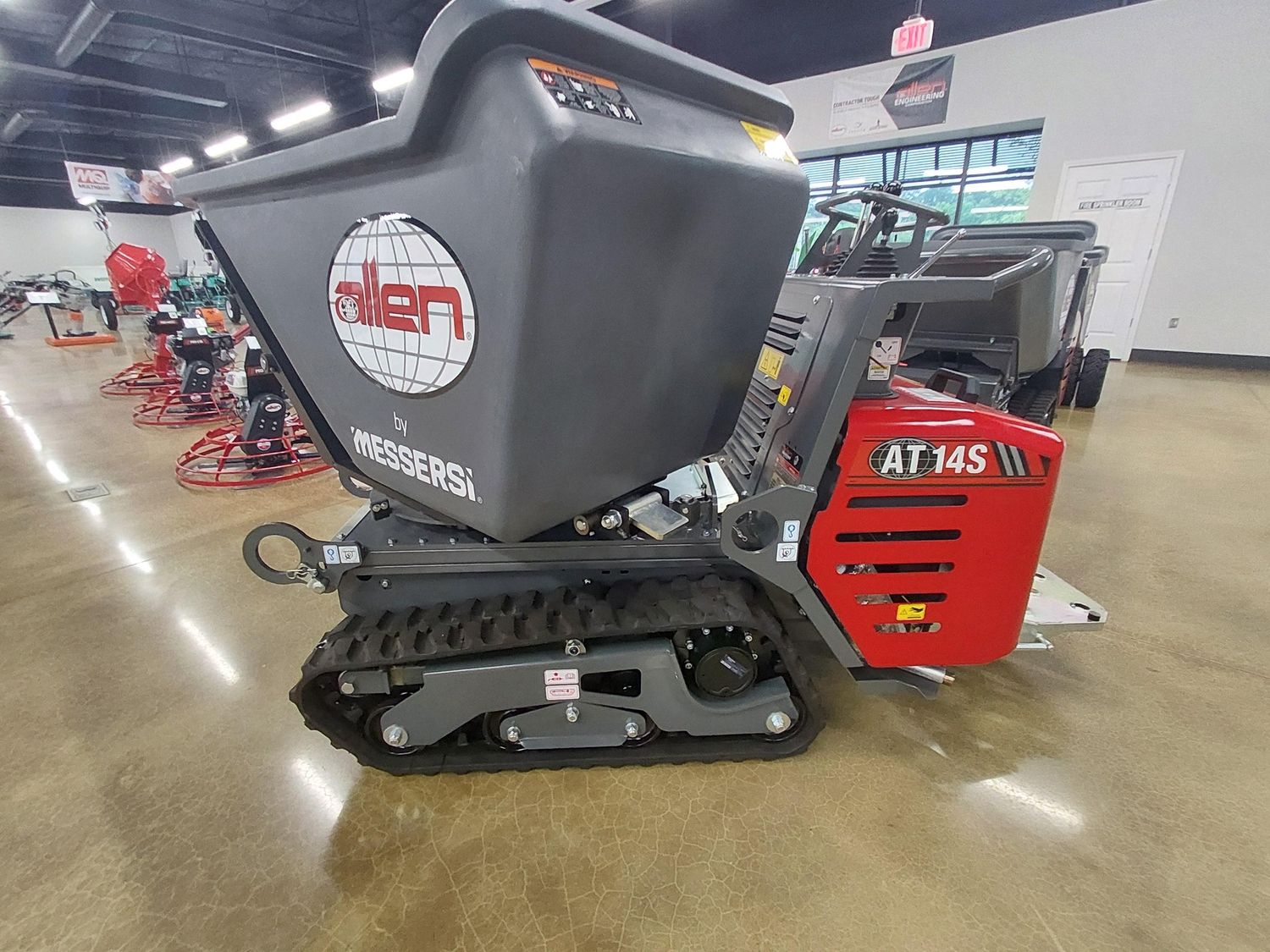 Allen Track Buggy w/Swivel Bucket w/20HP Engine Model#AT14PBESD