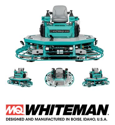 MultiQuip 8' Whiteman Rider Trowel w/Hydraulic Steer w/Vanguard #MD80