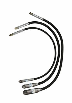 Beton (38mm-1.5"Diameter) Vibrator Head Attachment with (2m-6.5') Flex Shaft Hose