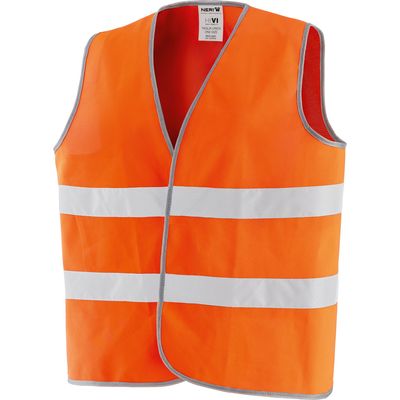 GILET AD ALTA VISIBILITA' TAGLIA UNICA NERI