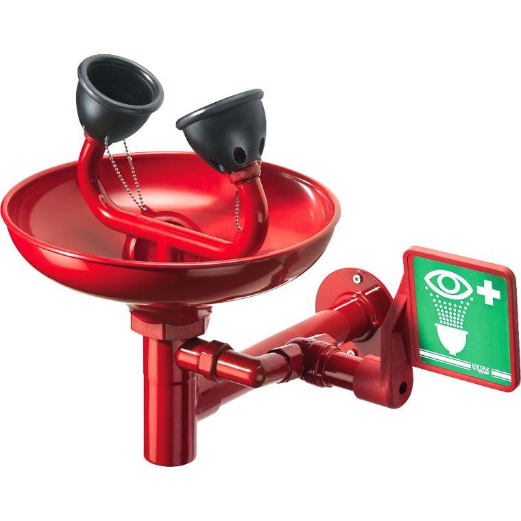 DOCCIA LAVAOCCHI MOD. 300H A PARETE LABORA TOF