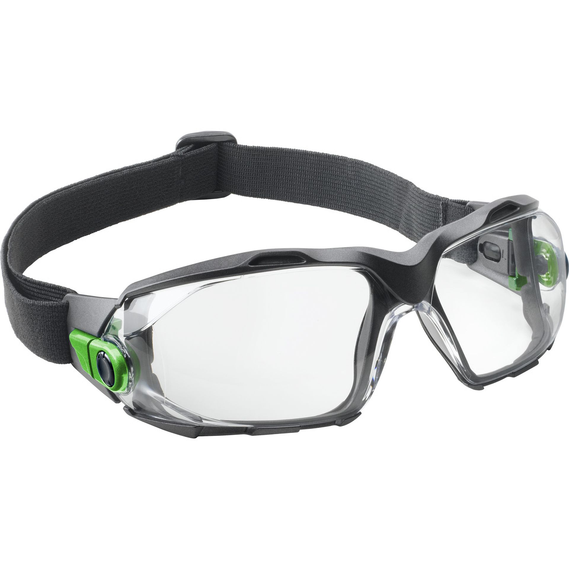 OCCHIALI OSM3 C/LENTI TRASPARENTI ANTIAPPANNAMENTO NERI