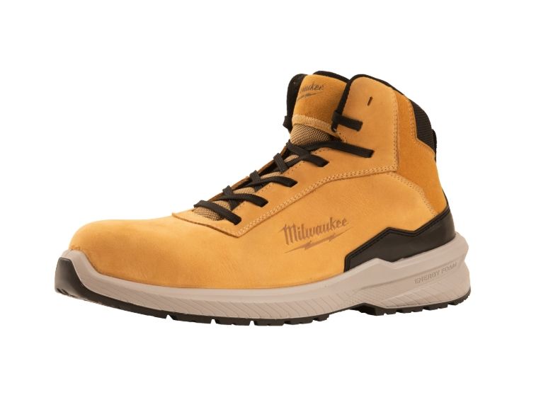 SCARPE FXT S3S LACCATE MARRONI MILWAUKEE