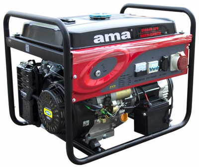 GENERATORE BENZINA TRIFASE 6,5KVA ESTART AMA