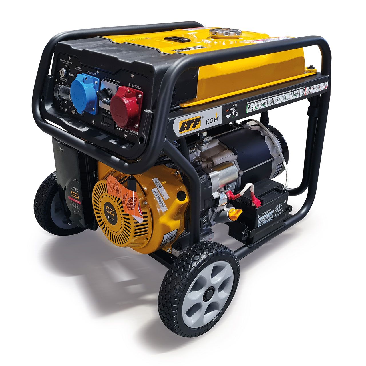 GENERATORE DI CORRENTE PORTATILE A BENZINA 7,5KW