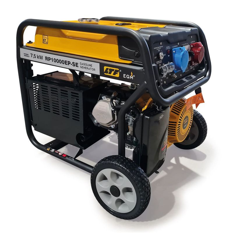 GENERATORE DI CORRENTE PORTATILE A BENZINA 7,5KW