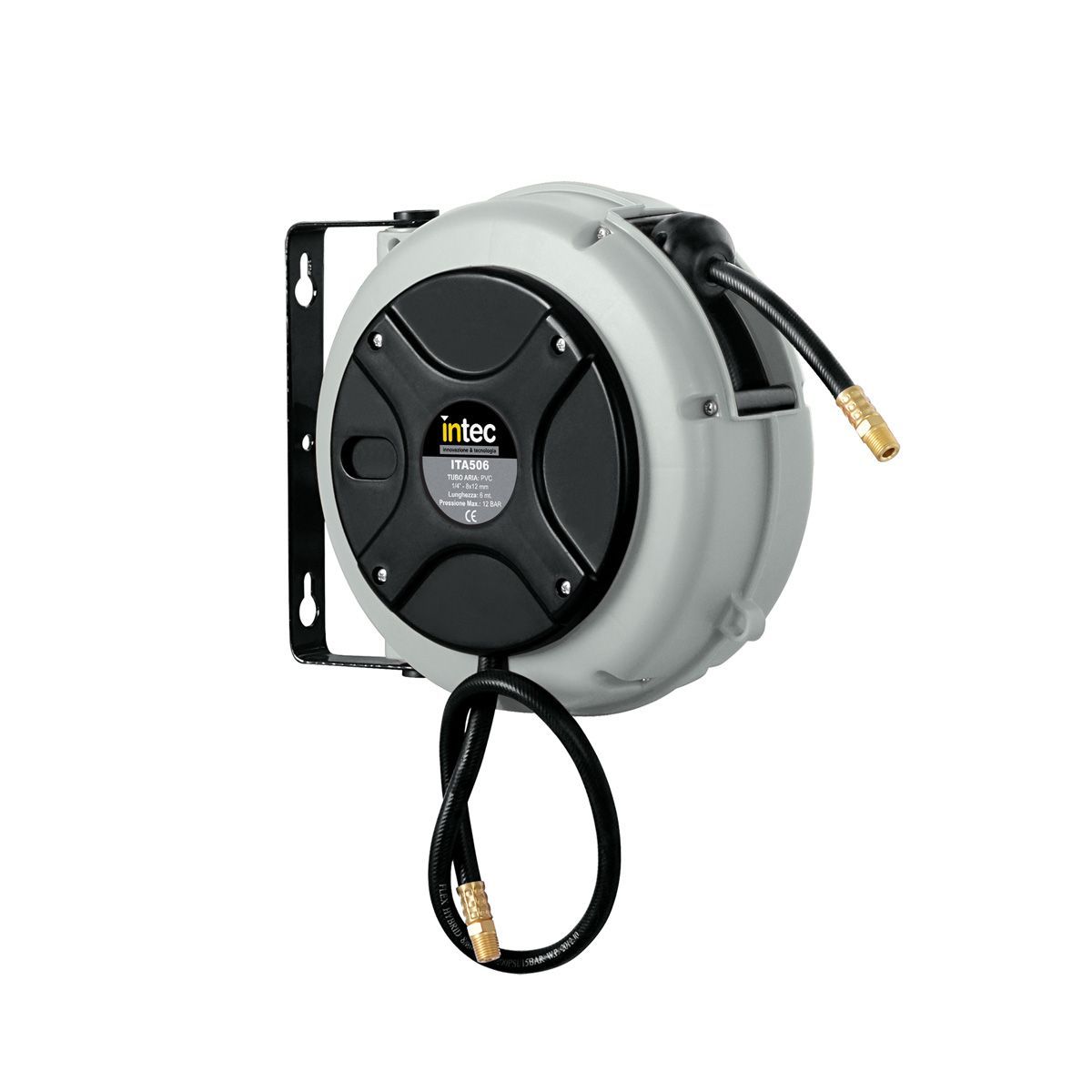 ARROTOLATORE TUBO ARIA 8X12 MM.6 MT - INTEC