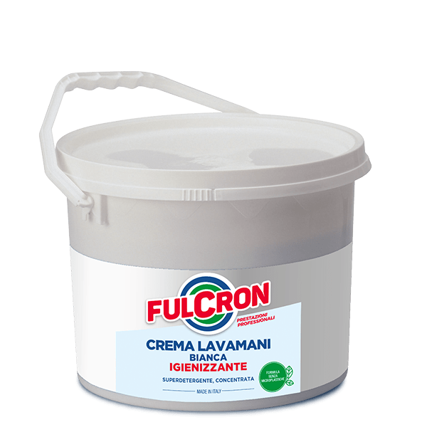 CREMA LAVAMANI IGIENIZZANTE BIANCA 4L  FULCRON