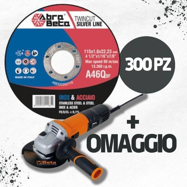 300 DISCHI AB000300115+SMERIGLIATRICE