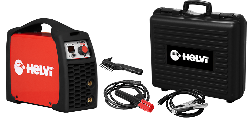 SALDATRICE HELVI ELETTRODO SPARC 160 +KIT+VALIGIA 230V