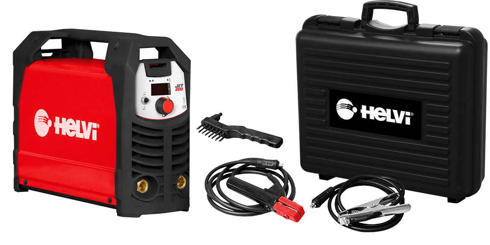 SALDATRICE HELVI ELETTRODO TIG LIFT JET 200 +KIT+VALIGIA 230V