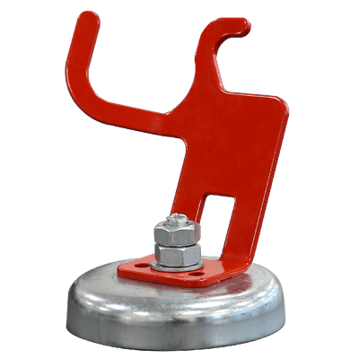 SUPPORTO MAGNETICO PINZA PORTAELETTRODO -ROSSO