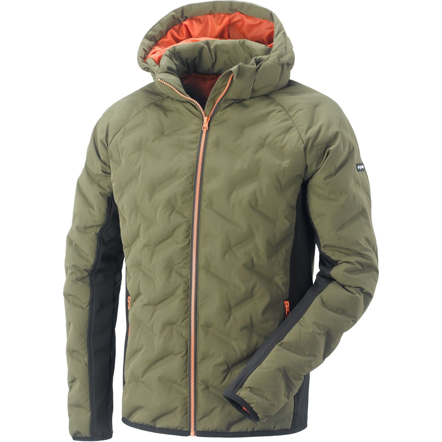 GIACCONE DAKOTA OLIVA/ARANCIO