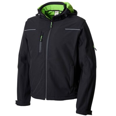 GIUBBINO LUCERNA NERO/VERDE