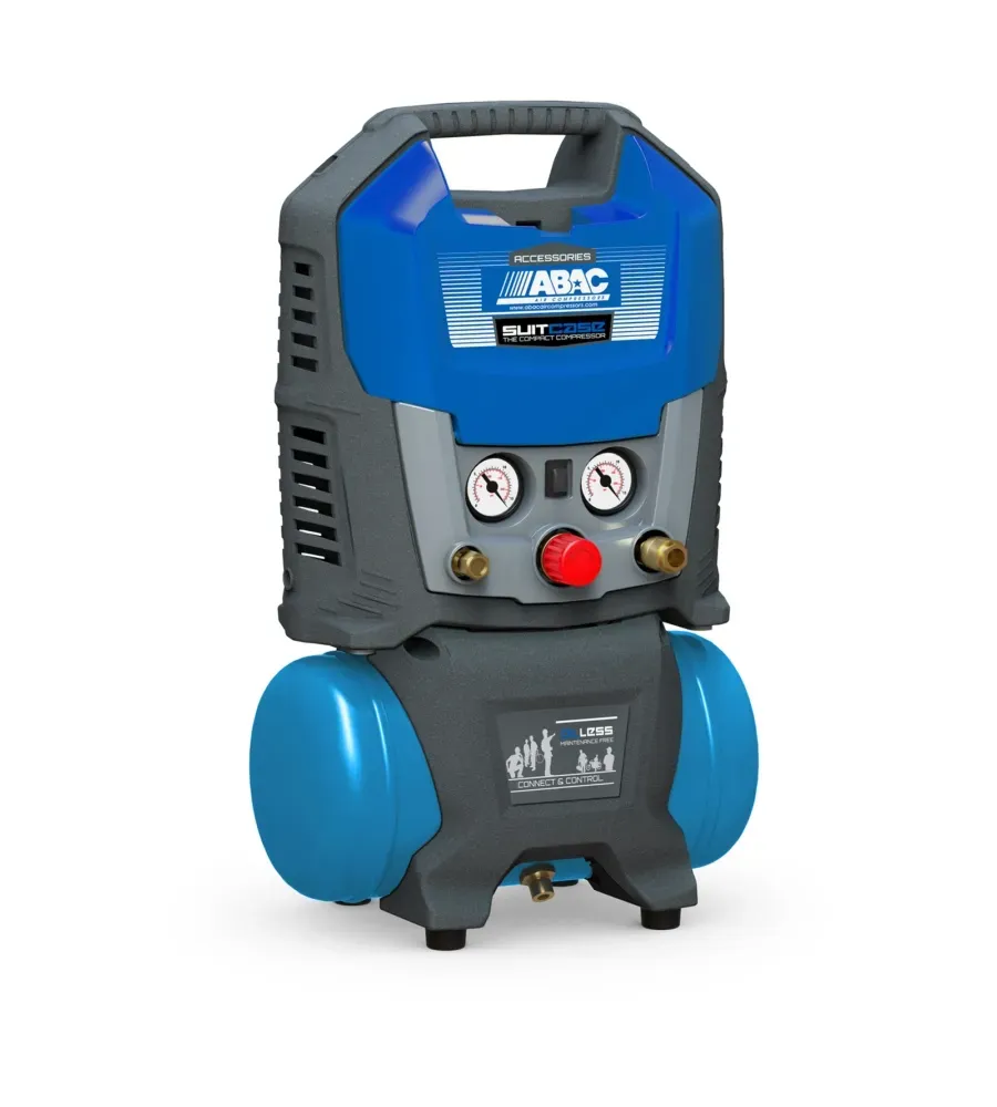 COMPRESSORE ABAC SUITCASE PORTATILE 1,5 HP 6 LT