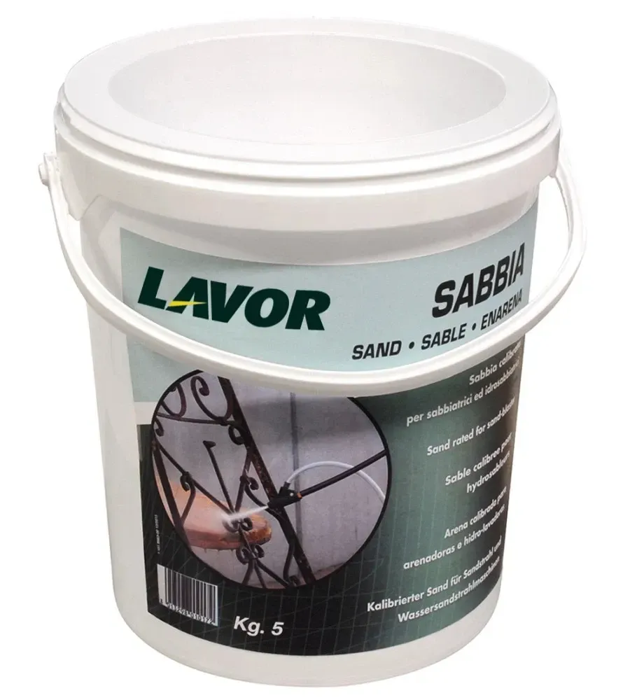 SABBIA CALIBRATA LAVOR PER IDROPULITRICE 5 KG SABBIA CALIBRATA LAVOR PER IDROPULITRICE 5 KG