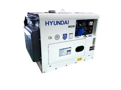 GENERATORE HYUNDAI DIESEL 6KW 456CC SILENZIATO