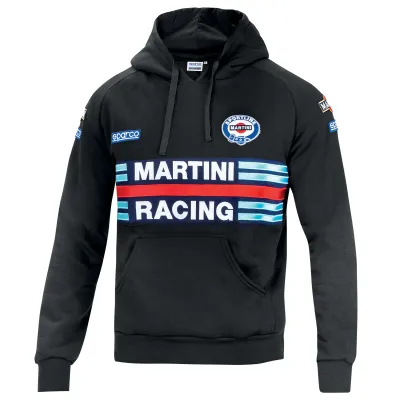 FELPA HOODIE MARTINI RACING NERA FELPA HOODIE MARTINI RACING NERA
