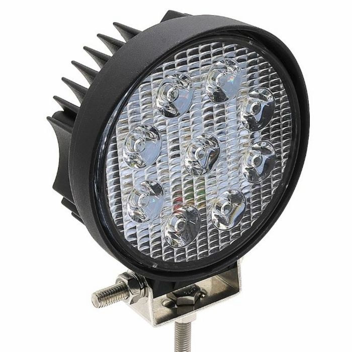 FARO DA LAVORO A LED ROTONDO 10-36V 27W 2025LM 9 LED